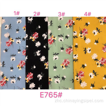 poplin viscose股票lot rayon印刷面料